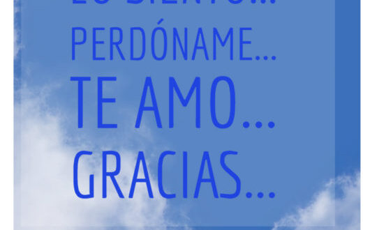 Natalia Acosta Lo siento Perdoname Te amo Gracias
